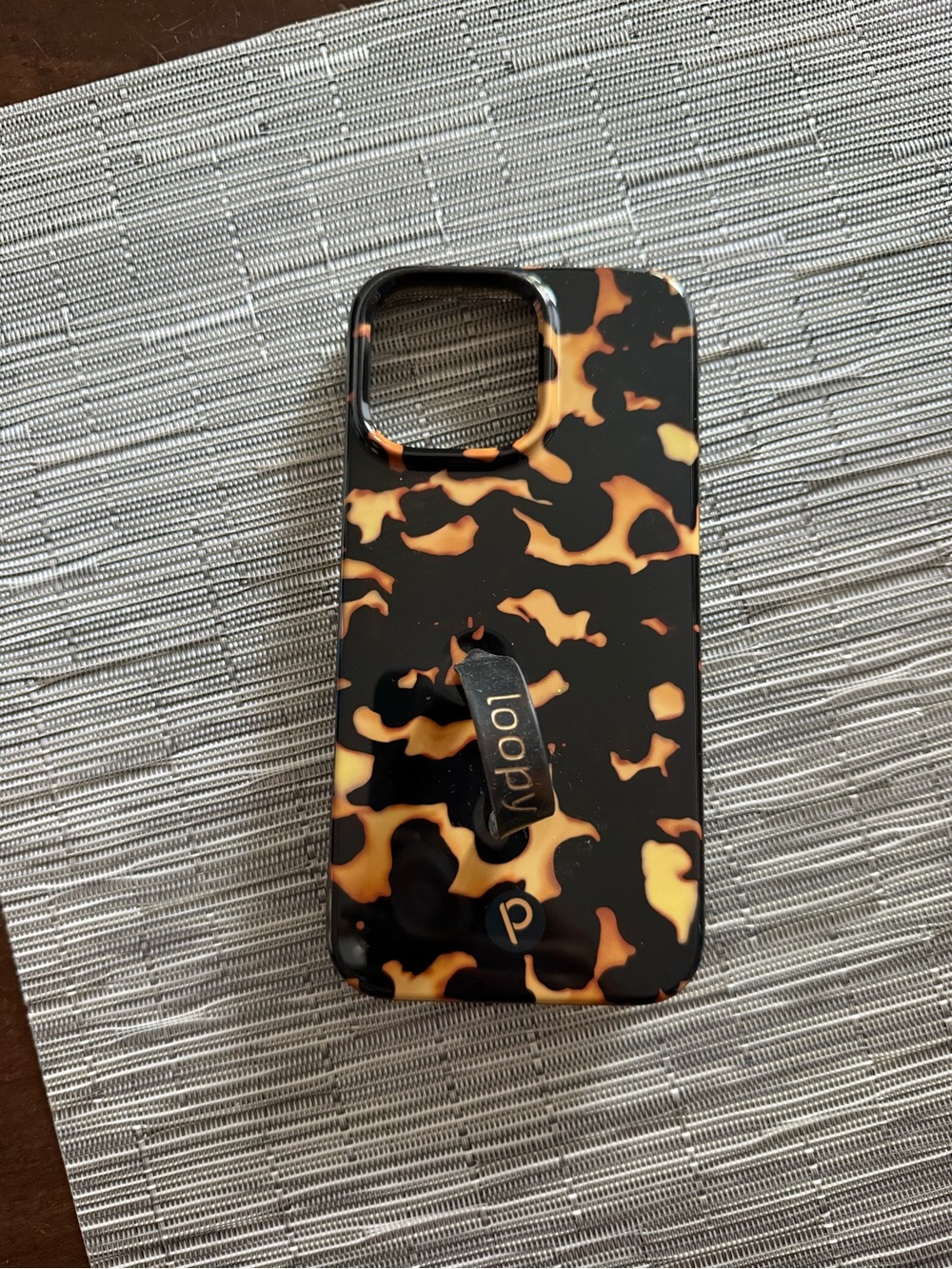 Loopy iPhone 16 Pro Max Tortoise Shell Case